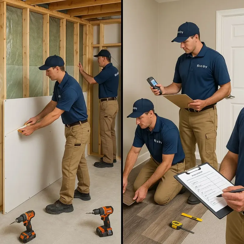 Repairs and Reconstruction process in Randolph, NJ